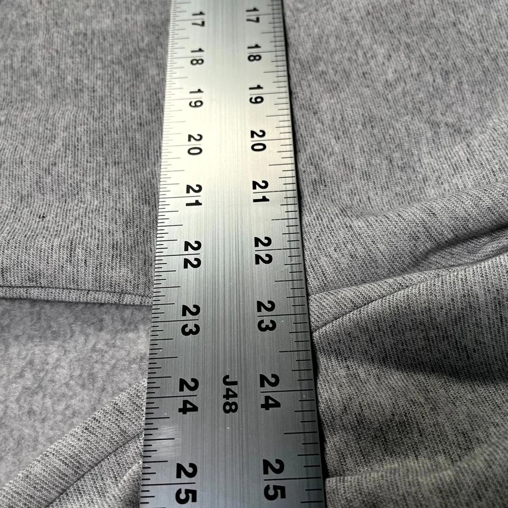 Adidas Sweatshirt Mens Large Gray Crew Neck Long Sleeve‎ Kangaroo Pocket Casual